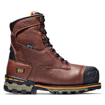 Timberland PRO Boondock 8" Comp Toe - Bordove Nepremokave Topanky Panske, T0257SK